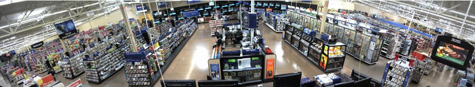 Wide angle CCTV SURVEILLANCE Security camera footage